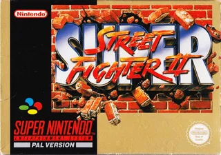 Capa de Super Street Fighter II (Europa)