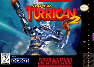 Capa de Super Turrican 2 (EUA)