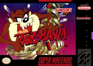 Capa de Taz-Mania (EUA)