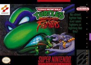 Capa de Teenage Mutant Ninja Turtles - Tournament Fighters (EUA)