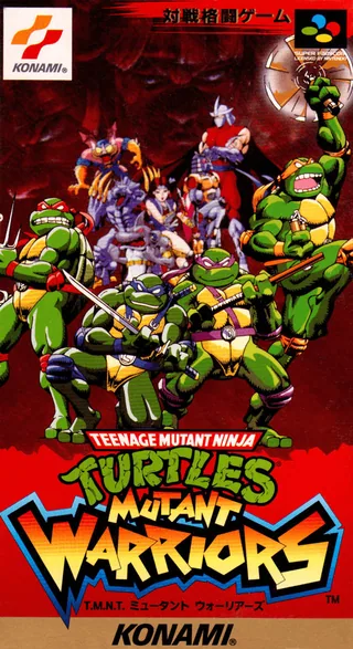 Capa de Teenage Mutant Ninja Turtles - Tournament Fighters (Japão)
