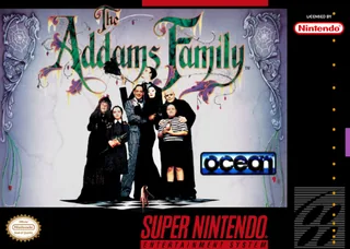 Capa de The Addams Family (EUA)