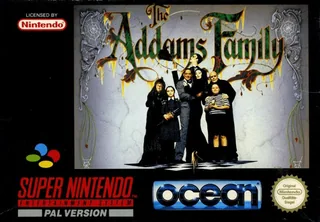 Capa de The Addams Family (Europa)