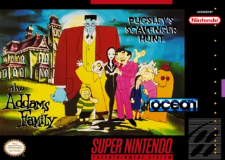 Capa de The Addams Family - Pugsley's Scavenger Hunt (EUA)