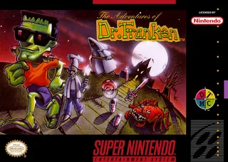 Capa de The Adventures of Dr. Franken (EUA)