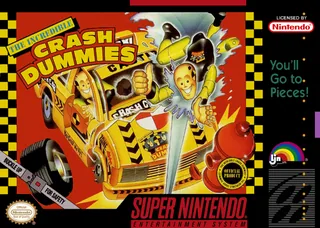 Capa de The Incredible Crash Dummies (EUA)