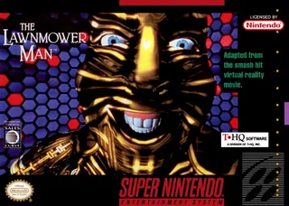 Capa de The Lawnmower Man (EUA)