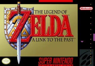 Capa de The Legend of Zelda - A Link to the Past (EUA)