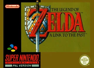 Capa de The Legend of Zelda - A Link to the Past (Europa)