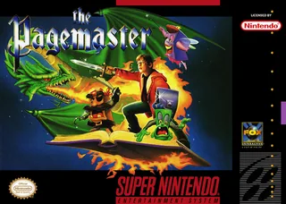 Capa de The Pagemaster (EUA)