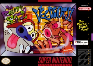 Capa de The Ren & Stimpy Show - Veediots! (EUA)