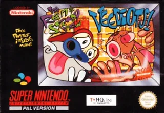 Capa de The Ren & Stimpy Show - Veediots! (Europa)