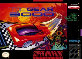 Capa de Top Gear 3000 (EUA)