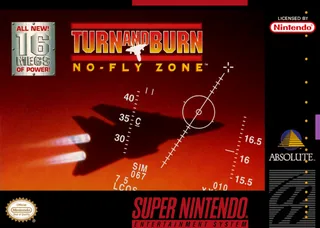 Capa de Turn and Burn - No-Fly Zone (EUA)