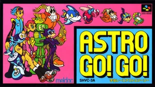 Capa de Uchuu Race - Astro Go! Go!