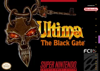Capa de Ultima - The Black Gate (EUA)