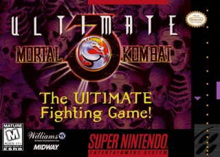 Capa de Ultimate Mortal Kombat 3 (EUA)