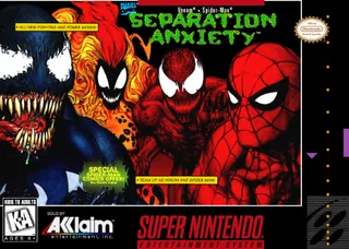 Capa de Venom - Spider-Man - Separation Anxiety (EUA)