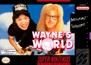 Capa de Wayne's World (EUA)