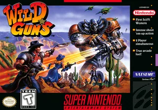 Capa de Wild Guns (EUA)