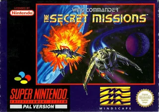 Capa de Wing Commander - The Secret Missions (Europa)