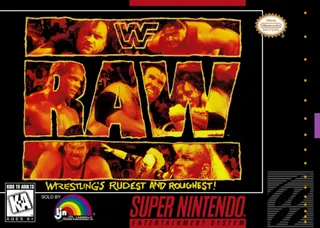 Capa de WWF Raw (EUA)