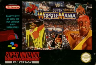 Capa de WWF Super WrestleMania (Europa)