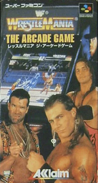 Capa de WWF WrestleMania - The Arcade Game (Japão)