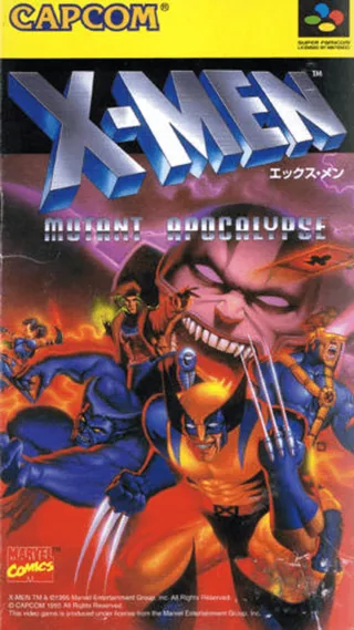 Capa de X-Men - Mutant Apocalypse (Japão)