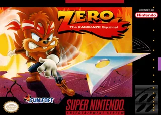 Capa de Zero the Kamikaze Squirrel (EUA)