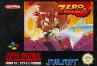 Capa de Zero the Kamikaze Squirrel (Europa)