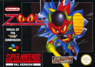 Capa de Zool - Ninja of the 'Nth' Dimension (Europa)