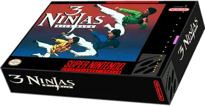 Capa de 3 Ninjas Kick Back