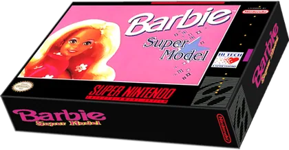 Capa de Barbie - Super Model
