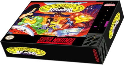 Capa de Battletoads in Battlemaniacs