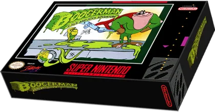 Capa de Boogerman - A Pick and Flick Adventure