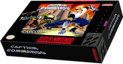 Capa de Captain Commando