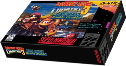 Capa de Donkey Kong Country 3 - Dixie Kong's Double Trouble!