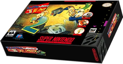 Capa de Earthworm Jim 2