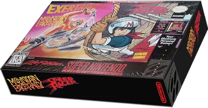 Capa de Exertainment Mountain Bike Rally + Speed Racer