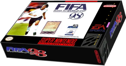 Capa de FIFA - Road to World Cup 98