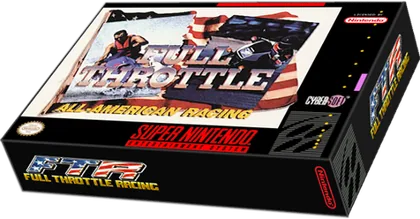 Capa de Full Throttle - All-American Racing