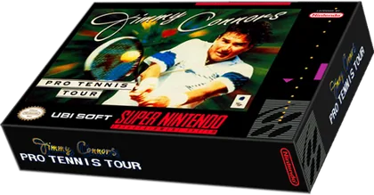 Capa de Jimmy Connors Pro Tennis Tour
