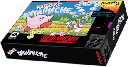 Capa de Kirby's Avalanche