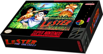 Capa de Lester the Unlikely