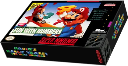 Capa de Mario's Early Years - Fun with Numbers