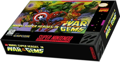 Capa de Marvel Super Heroes in War of the Gems