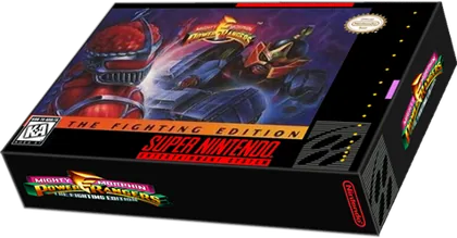 Capa de Mighty Morphin Power Rangers - The Fighting Edition