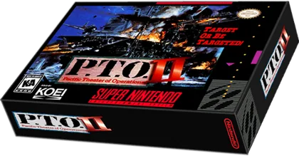 Capa de P.T.O. II - Pacific Theater of Operations