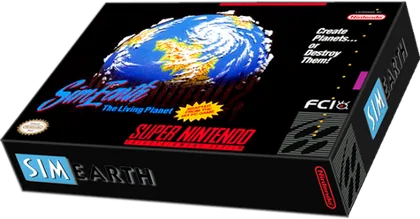 Capa de SimEarth - The Living Planet